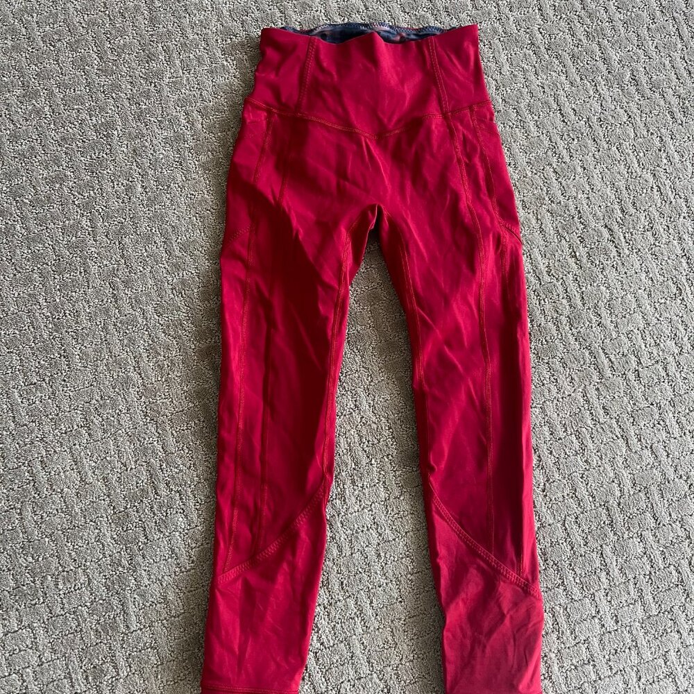 Lulu red pants